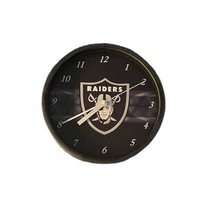 Oakland Raiders 9" Wall Clock